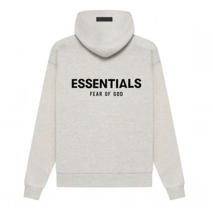 HOODIE LIGHT OATMEAL ESSENTIALS FOG