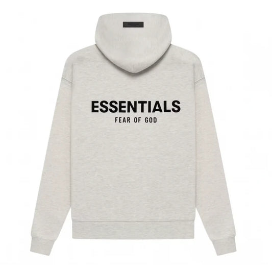HOODIE LIGHT OATMEAL ESSENTIALS FOG