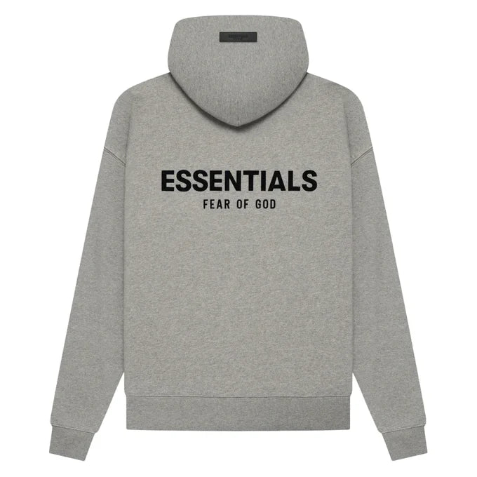 HOODIE DARK OATMEAL ESSENTIALS FOG